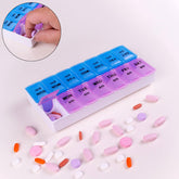 Weekly Medicine Pill Organizer - (1 Pc) (Stock:-1440)