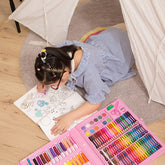 Art Set Kids Art Supplies Coloring Case Kit Painting & Drawing Sets (86 Pcs Set) (Stock:-480)