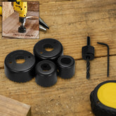 Hole Saw Set Drill Bit set 32mm ,38mm ,44mm ,54mm (6 pcs) (Stock:-900)