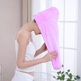 DeoDap Quick Turban Hair-Drying Absorbent Microfiber Towel - main product shot