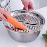3 in 1 Kitchen Multipurpose Julienne Grater Salad Maker (stock :-1200)