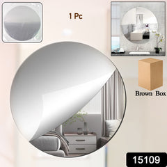 Plastic Square 3D Mirror Wall Stickers (1 Pc) (Stock:-2250)