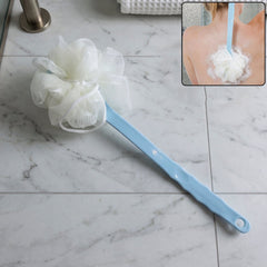 Long handle shower brush scrubber