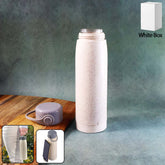 Creative Wheat Glass Water Bottle with Phone Holder (380ml) (Stock:-1120)