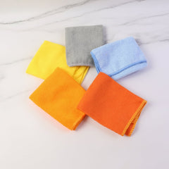 Multipurpose Microfiber Cleaning Cloth (30x30cm & 5 Pc) (Stock:-600)