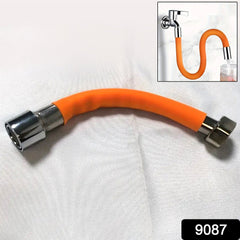Flexible Water Tap Extender, 360° Bending Faucet Extension Tube with Connector (18cm) (Stock:-2000)