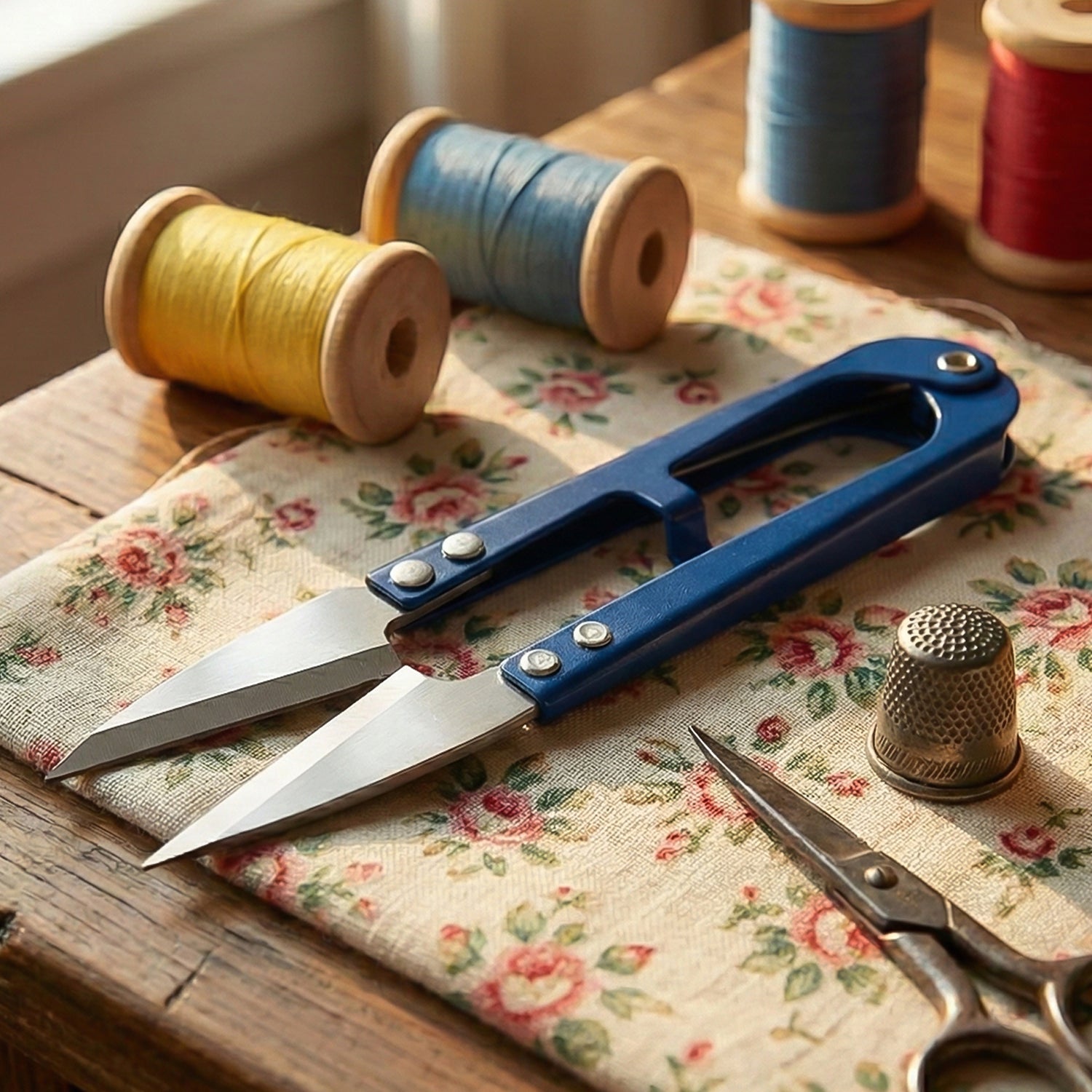 Premium Sewing Scissors with Ergonomic Handle (1 Pc) (Stock:-2880)