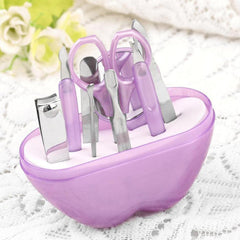 1491 8 in 1 Apple Shape Manicure Set DeoDap