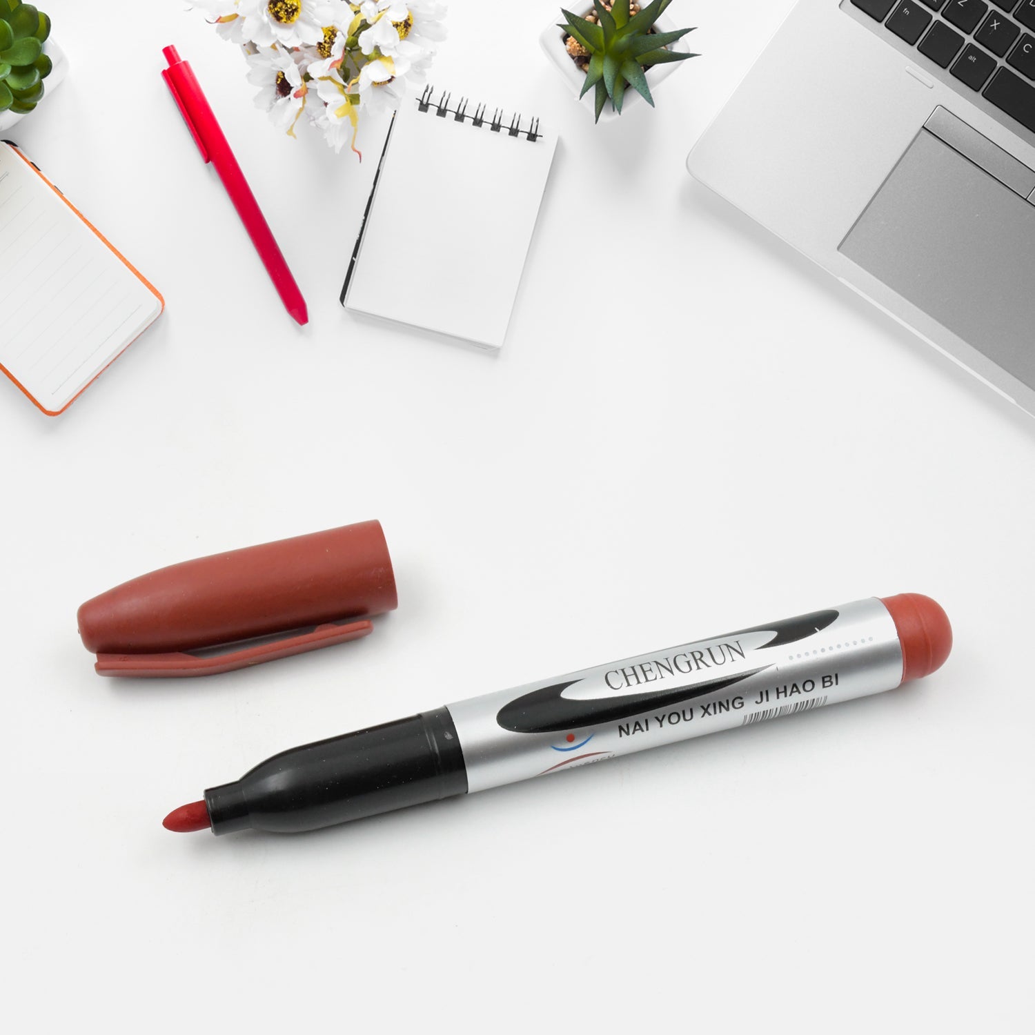 10Pc Marron Marker Permanent (10 Pc Set) (Stock:-120)
