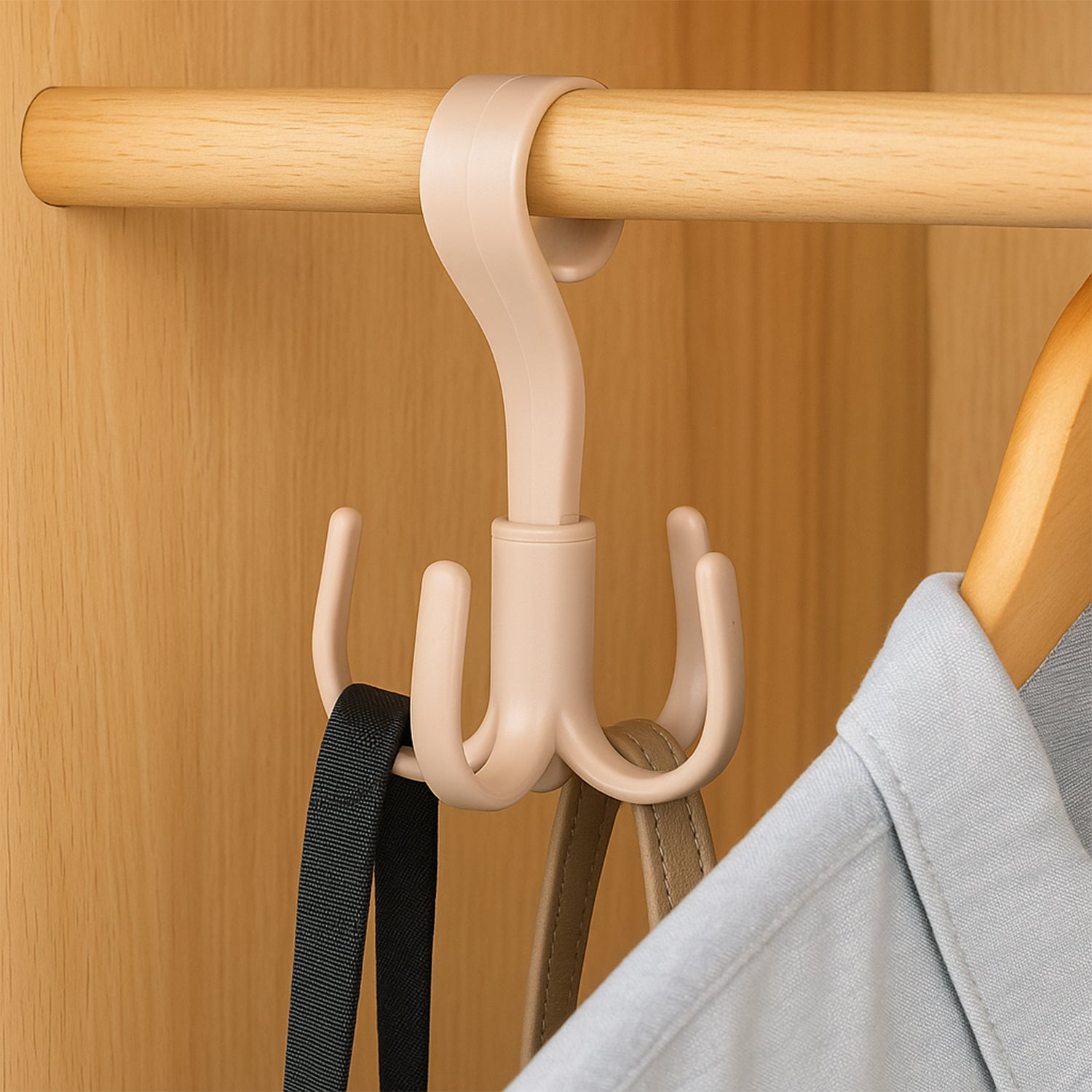 360° Rotating Multipurpose Hook Hanger (1 Pc) (Stock:-4000)