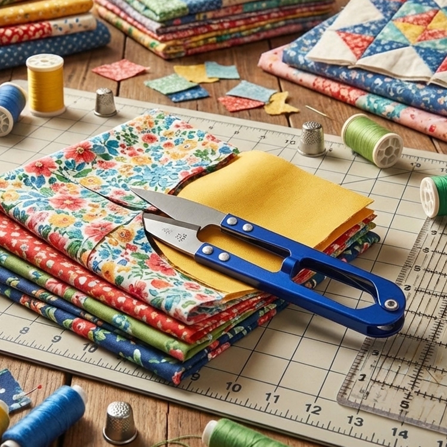 Premium Sewing Scissors with Ergonomic Handle (1 Pc) (Stock:-2880)