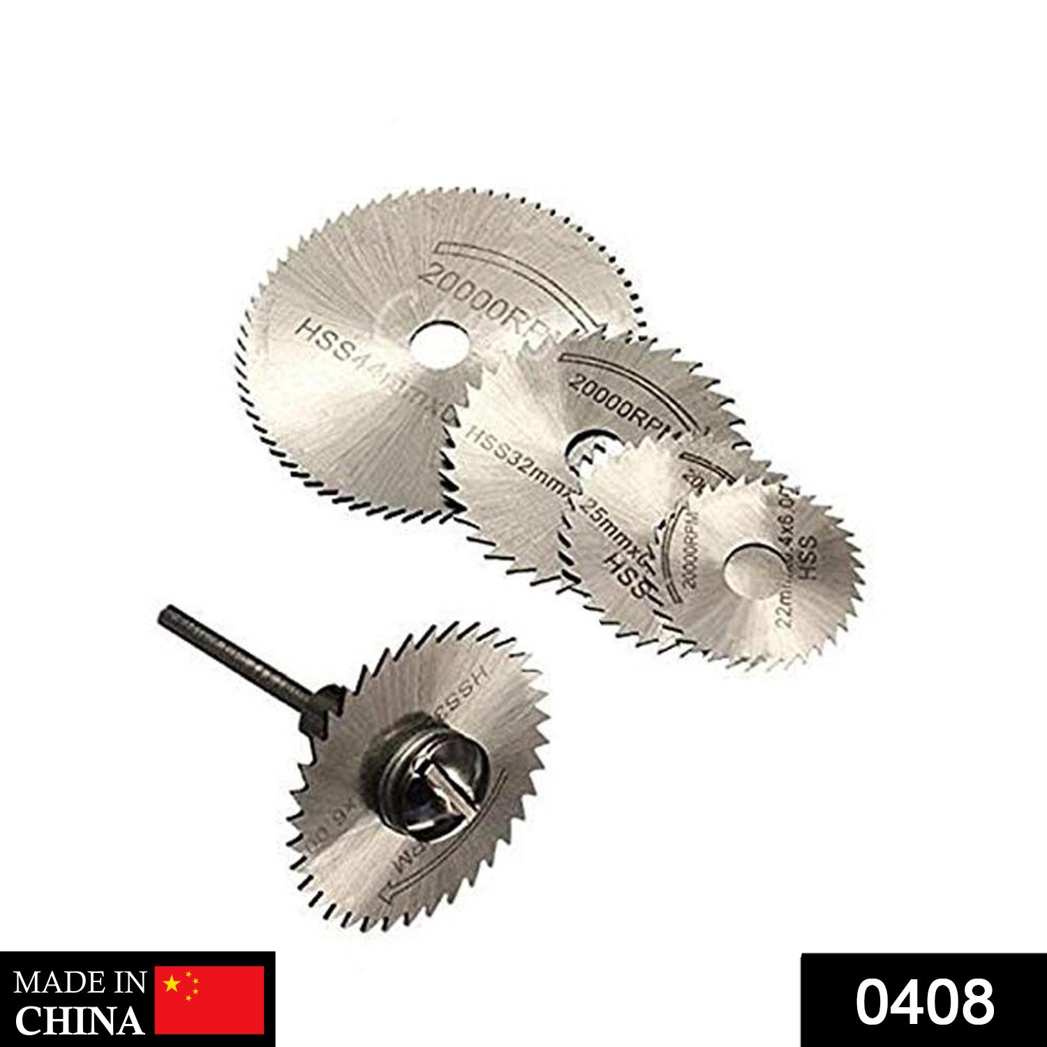 408 -6pcs Metal HSS Circular Saw Blade Set Cutting Discs for Rotary Tool DeoDap