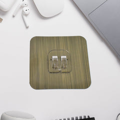 Adhesive Sticky Waterproof Oil Proof, Reusable Wall Utility Seamless Wall Hook (1 Pc) (Stock:-50000)