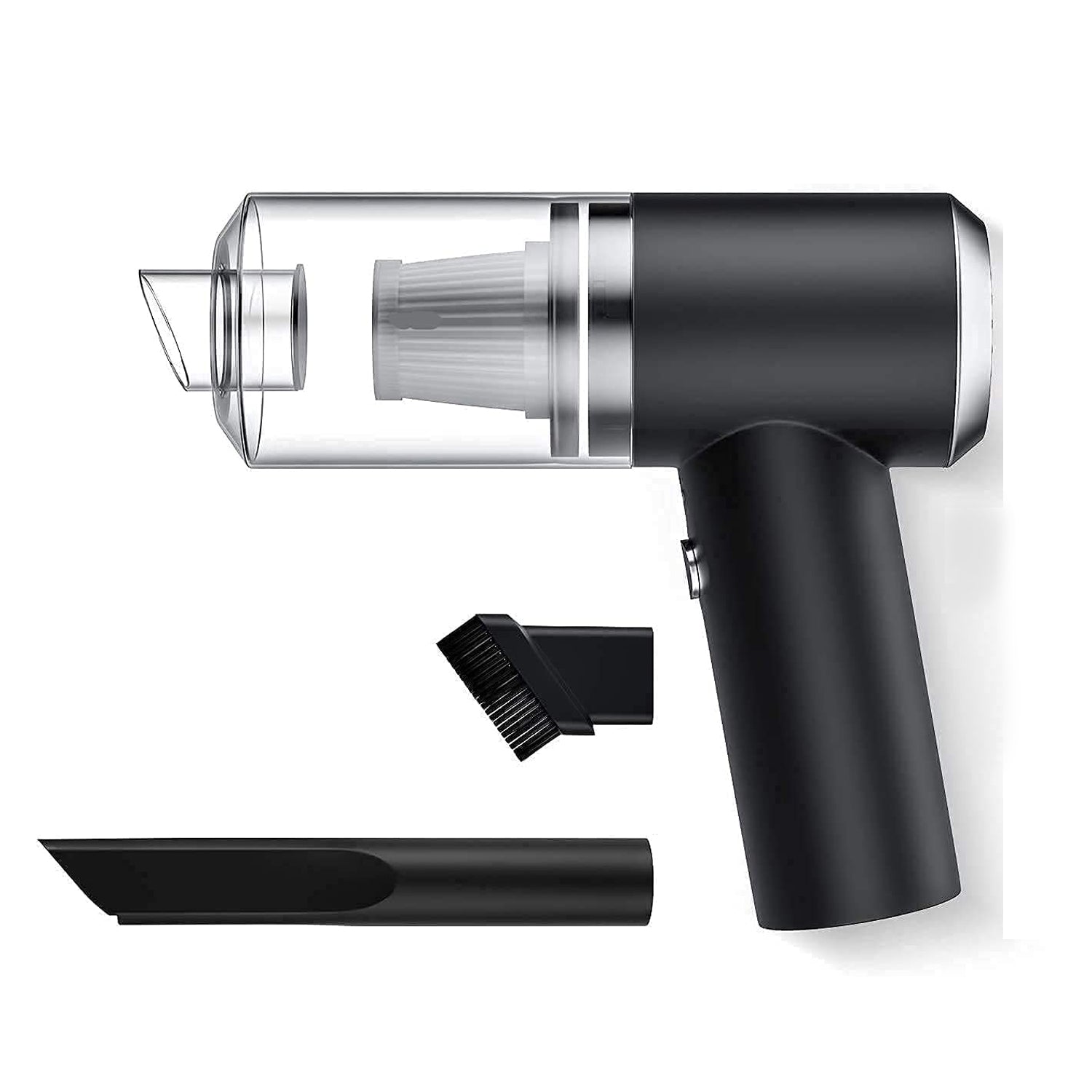 2 in 1 Wireless Vacuum Cleaner – 120W Handheld USB Rechargeable for Home & Car (1 Pc) (stock :-1200)