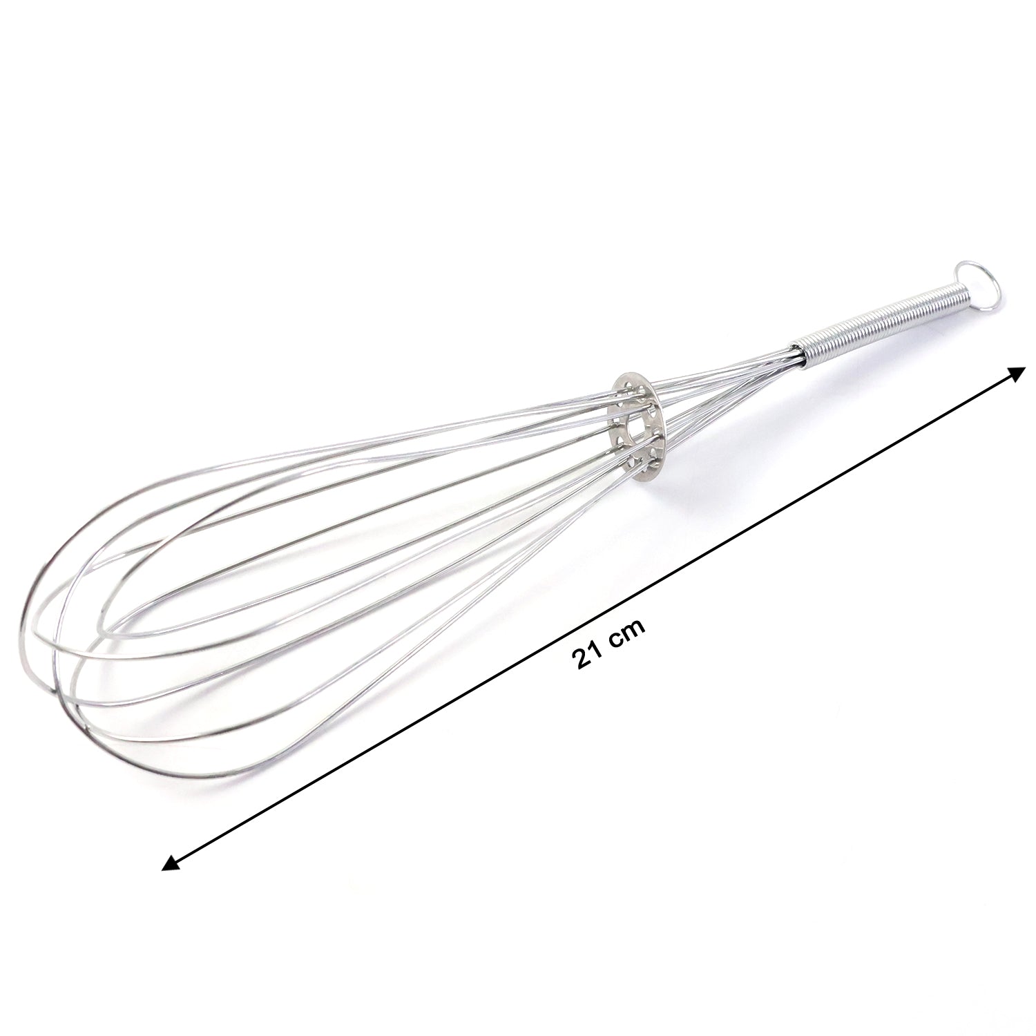 Manual Stainless-Steel Egg Beater Whisk (1 Pc) (Stock:-1000)