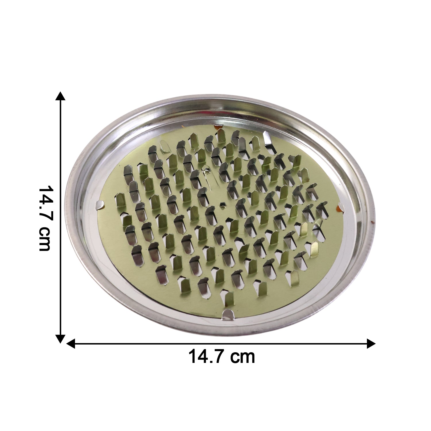 Round Metal Mosquito Coil Stand (1 Pc) (Stock:-200)