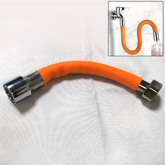Flexible Water Tap Extender, 360° Bending Faucet Extension Tube with Connector (18cm) (Stock:-2000)