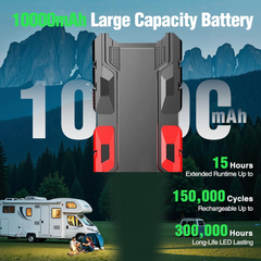 Rechargeable Mini LED Flashlight with Power Bank, 3 Modes (1 Pc) (Stock:-600)