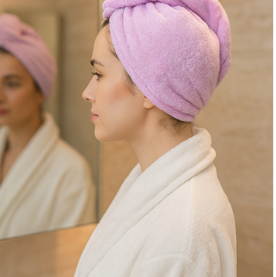 DeoDap Quick Turban Hair-Drying Absorbent Microfiber Towel - packaging
