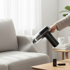 2 in 1 Wireless Vacuum Cleaner – 120W Handheld USB Rechargeable for Home & Car (1 Pc) (stock :-1200)