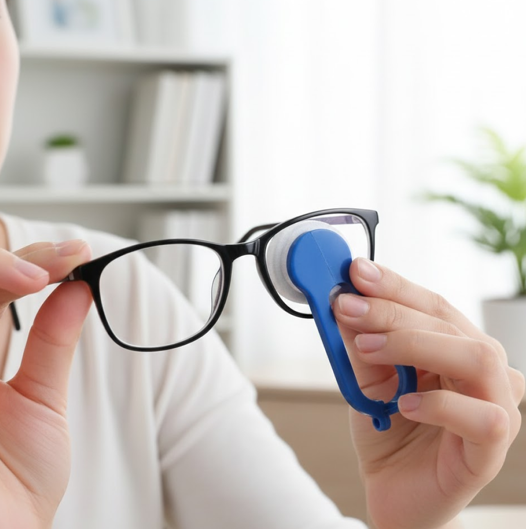 Mini Sun glasses Eyeglass Microfiber Spectacles Cleaner (Stock:-20000)