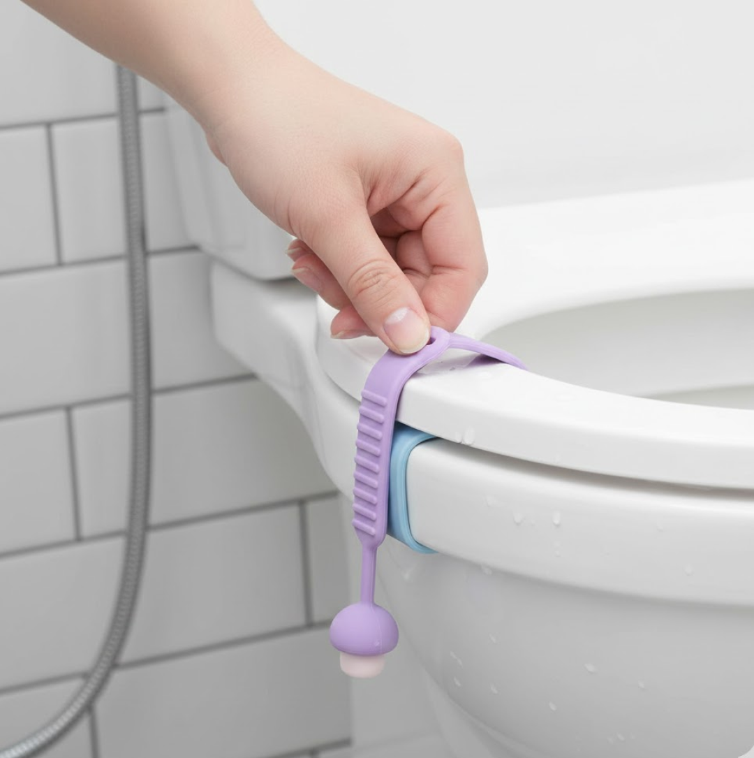 Silicone Toilet Seat Lifter Band (1 Pc) (Stock:-21000)