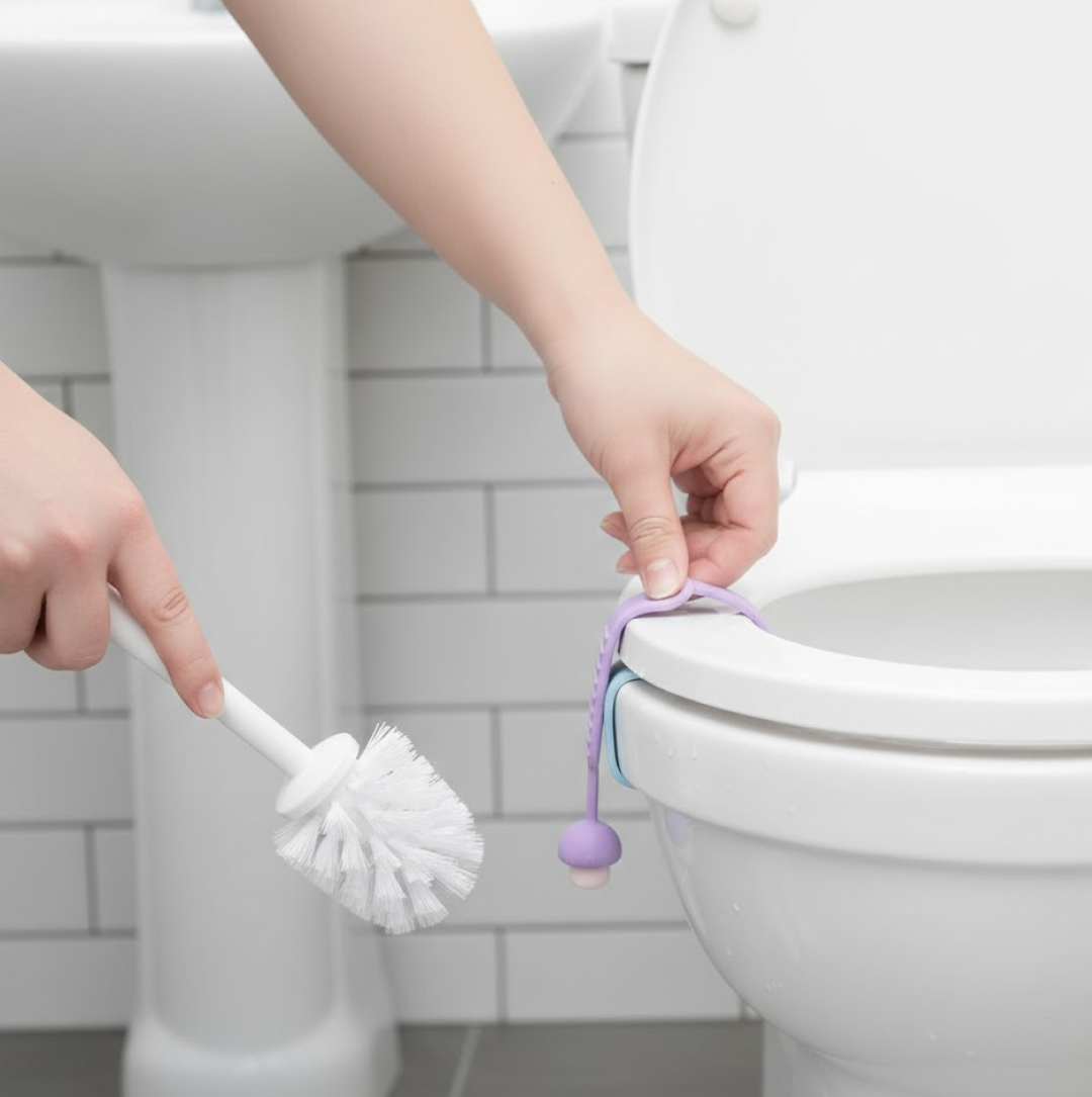 Silicone Toilet Seat Lifter Band (1 Pc) (Stock:-21000)