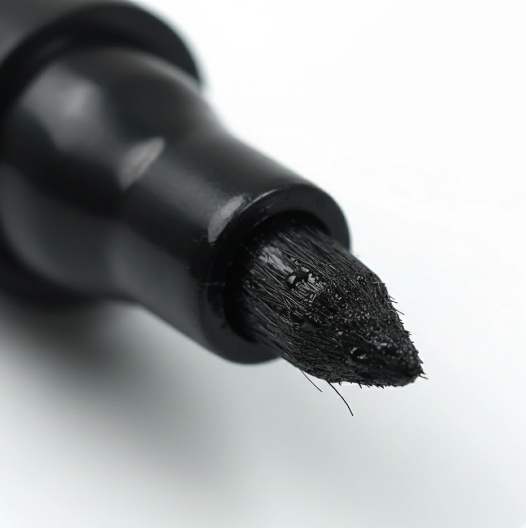 10 Pc Permanent Black Marker (Stock:-360)