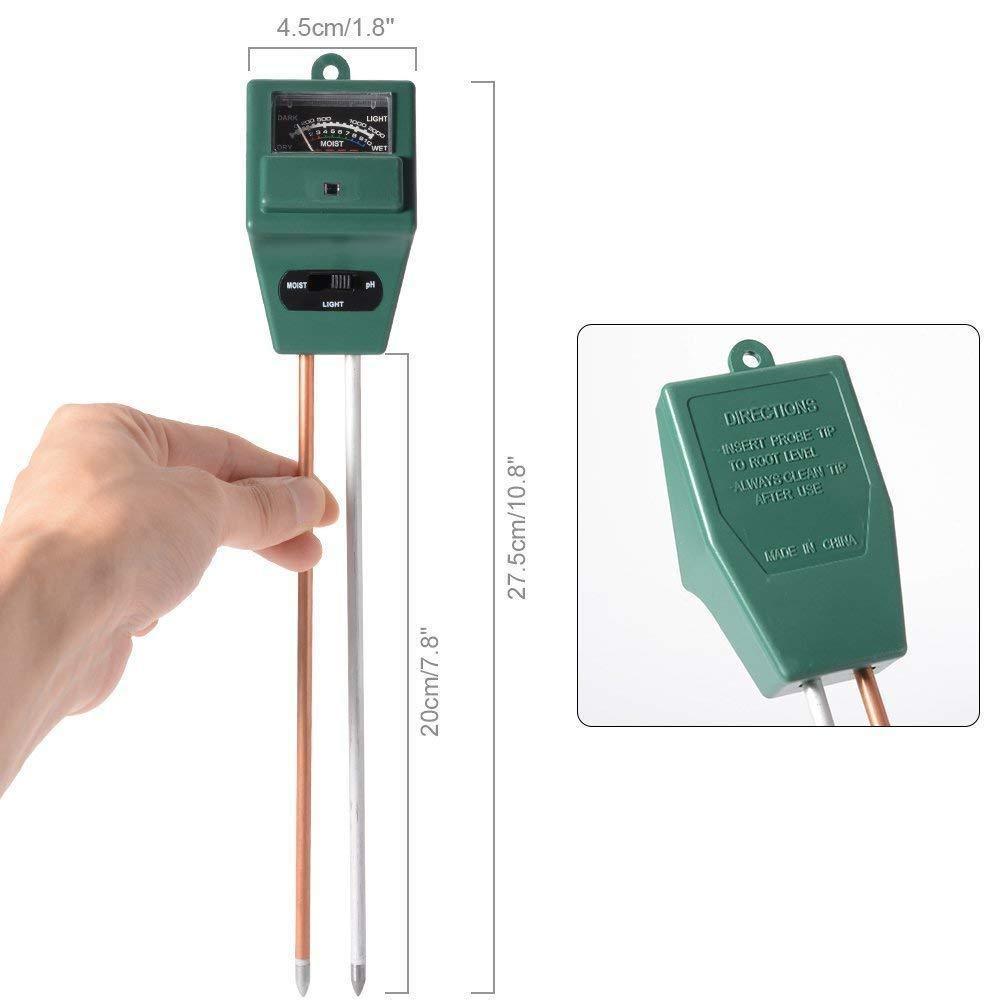 605 -3 Way Soil Meter (pH Testing Meter) DeoDap