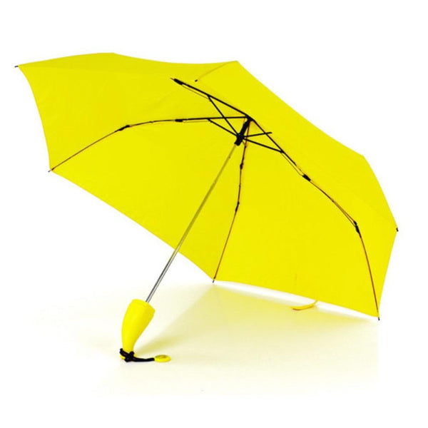 1639 Stylish Banana Shaped Mini Foldable Umbrella