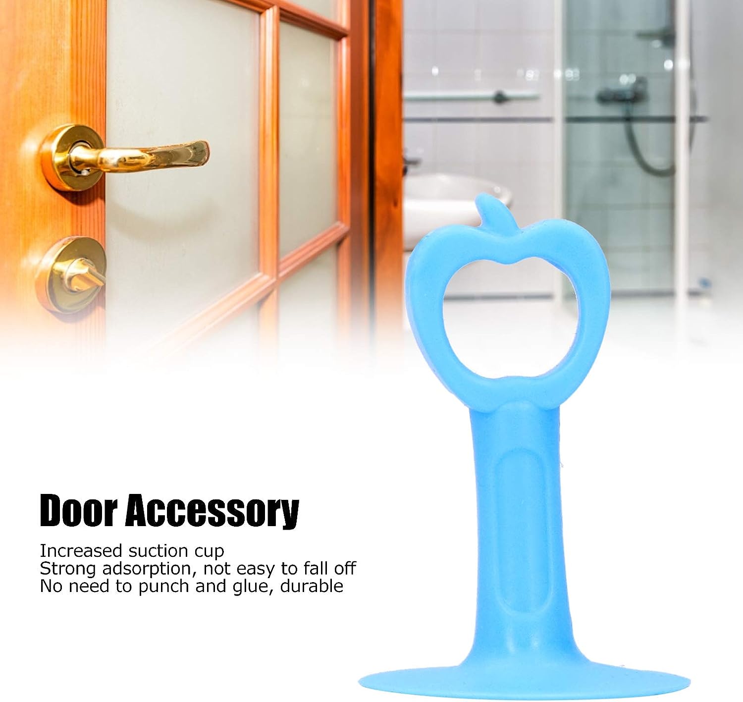 1442 Door Stopper Mini Anti-Collision Silicone Door Handle Crash Pad