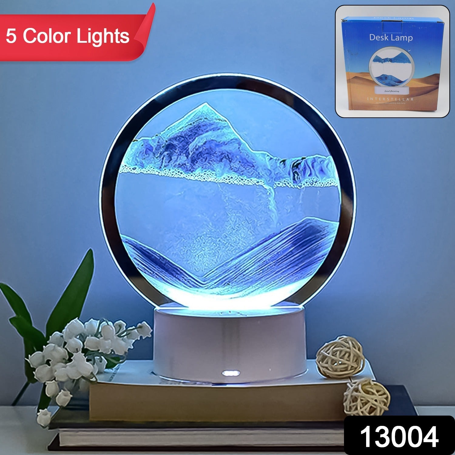 5 Color Light Moving Sand Art Picture