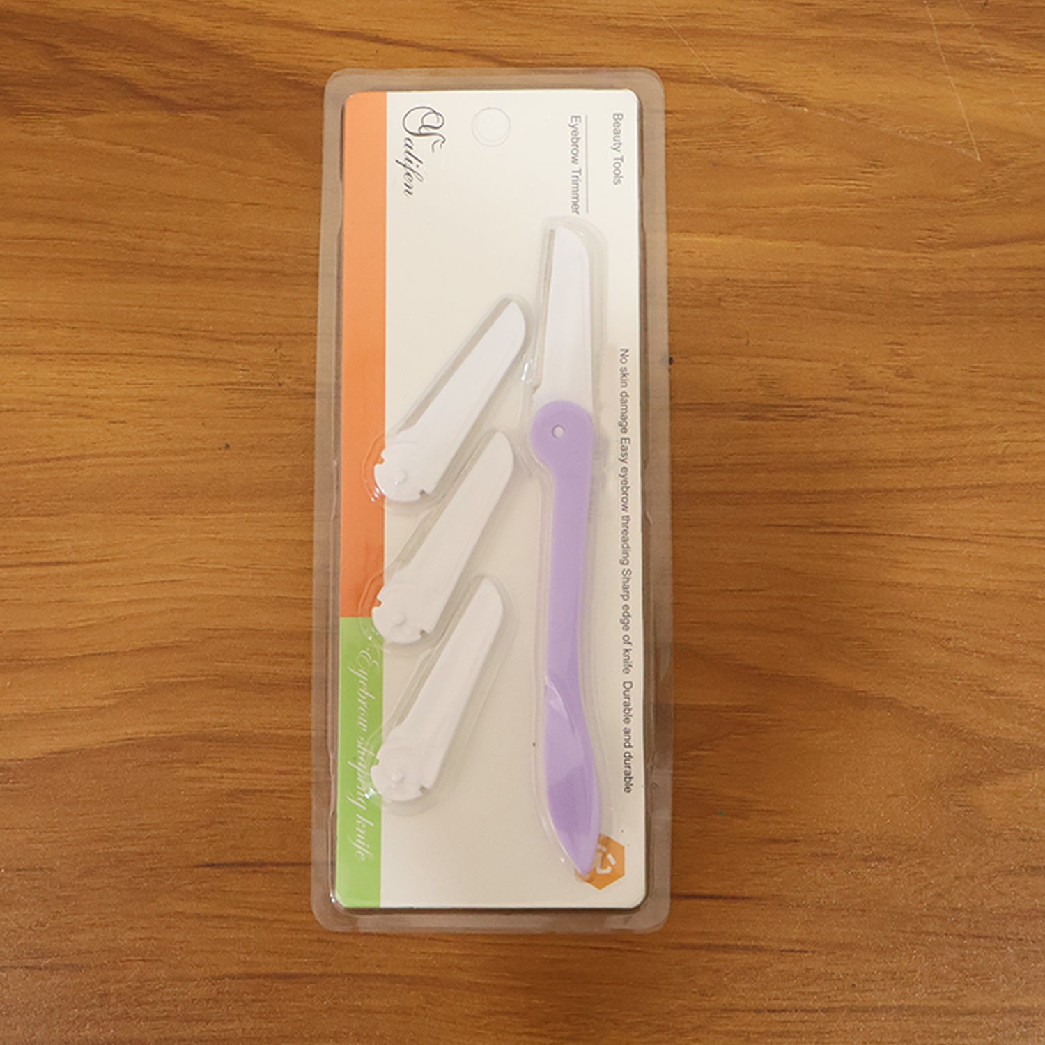 Eyebrow facial hair razor with 3 Replaceable Blades (Stock:-720)