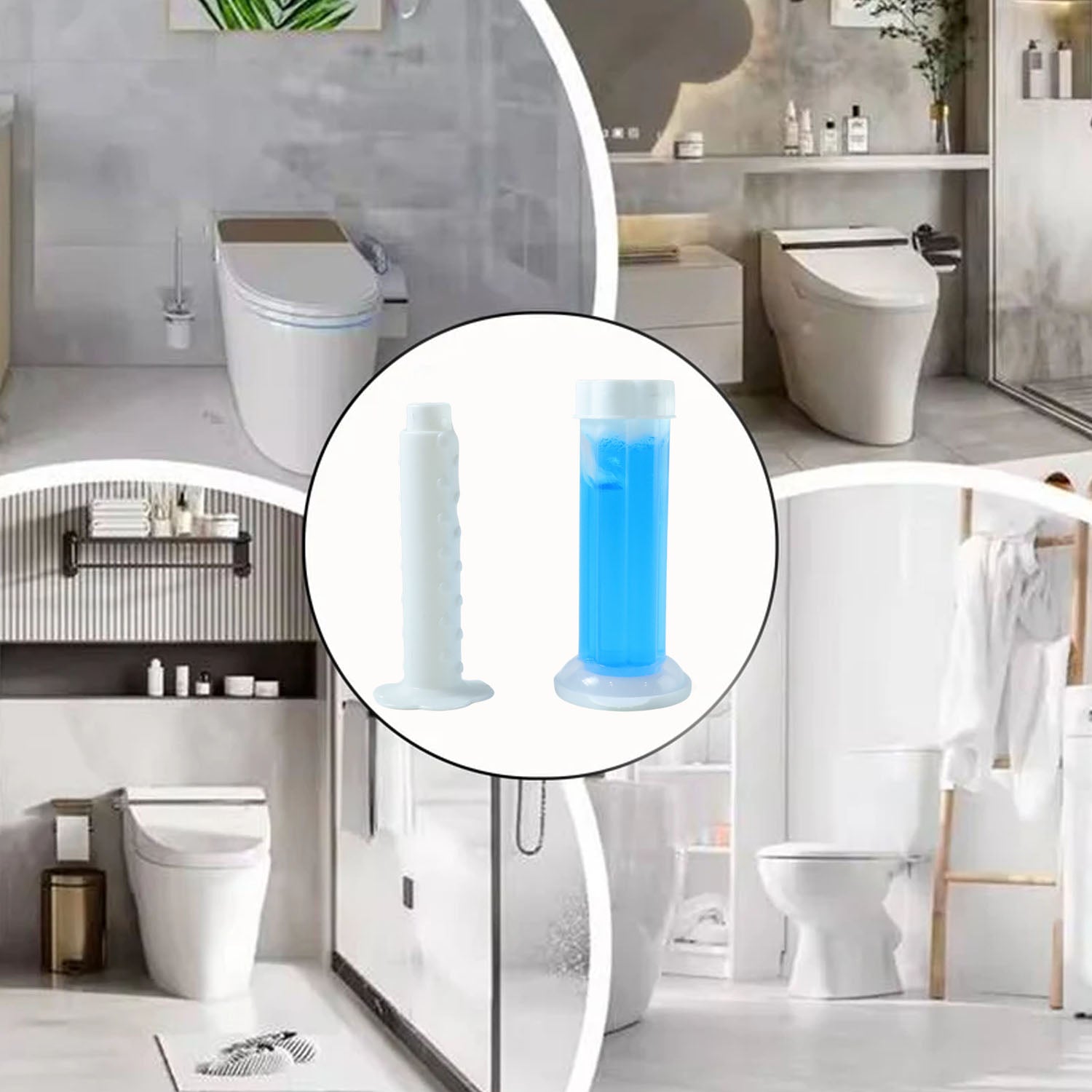 Automatic Toilet Cleaning Gel Dispenser (1 Pc) (Stock:-600)