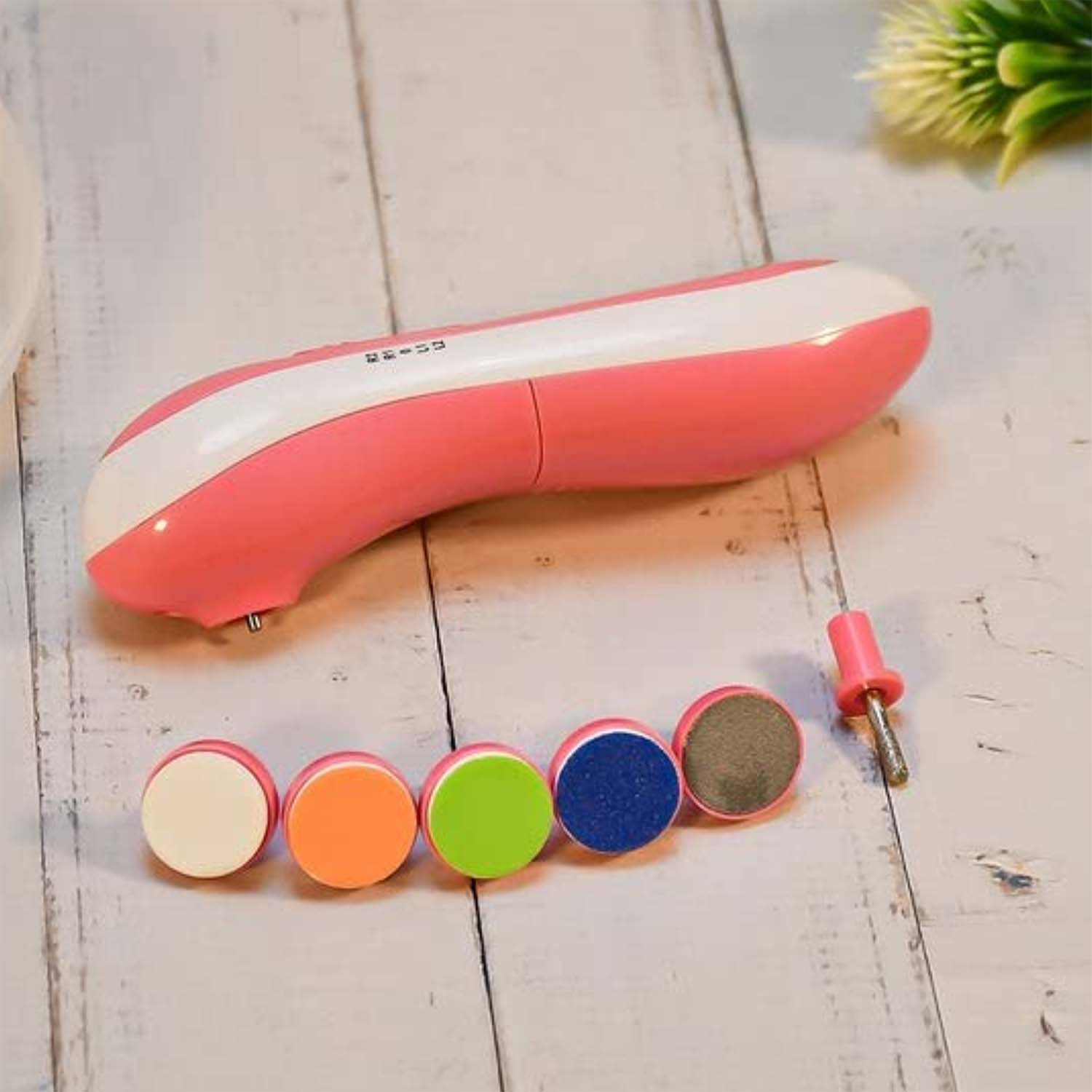 Electric Baby Nail Trimmer with Grinding Heads for Newborn Infant and Toddler (Stock:-1000)