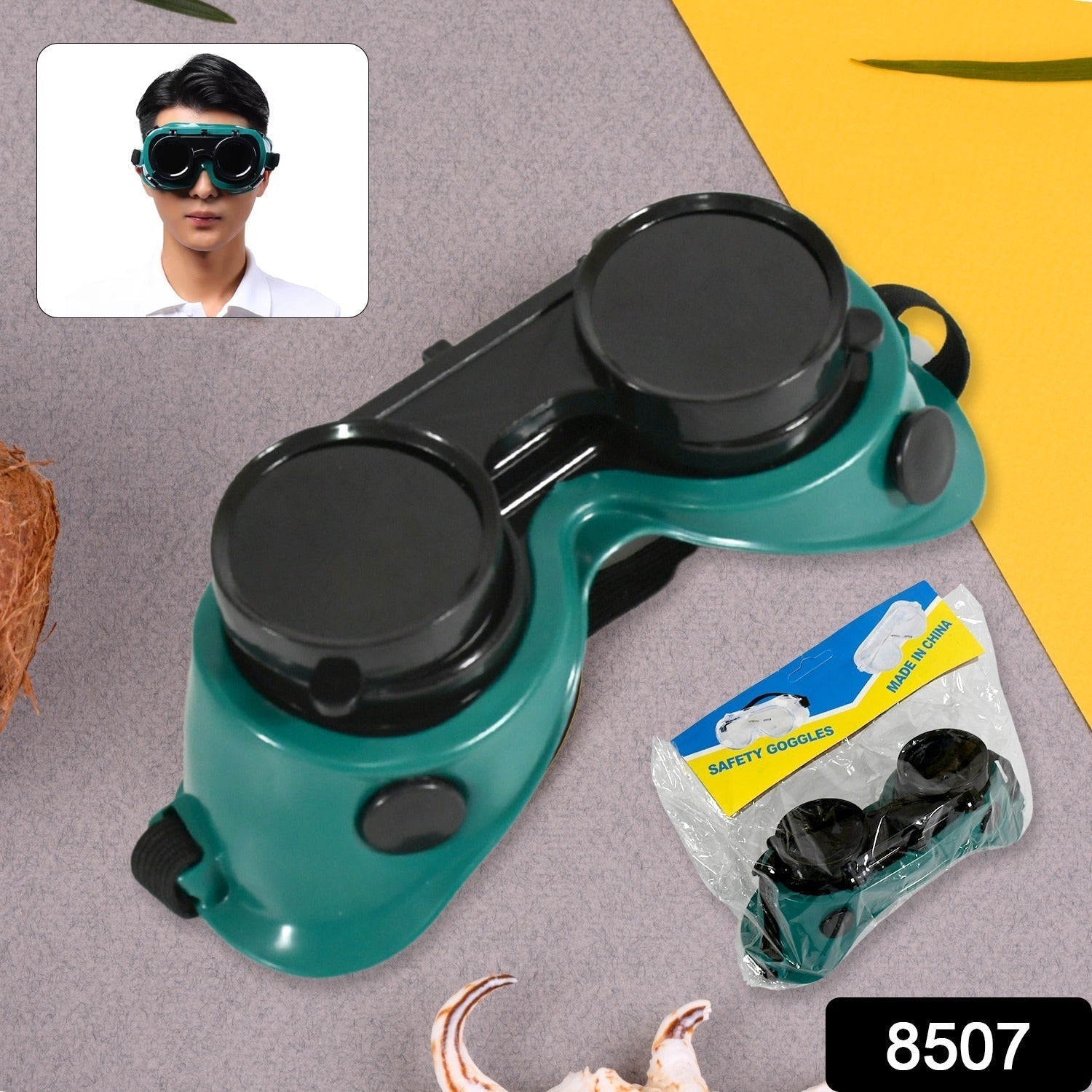 Safety Welding Goggles Anti Radiation Goggles Protective Goggles (Stock:-3000)