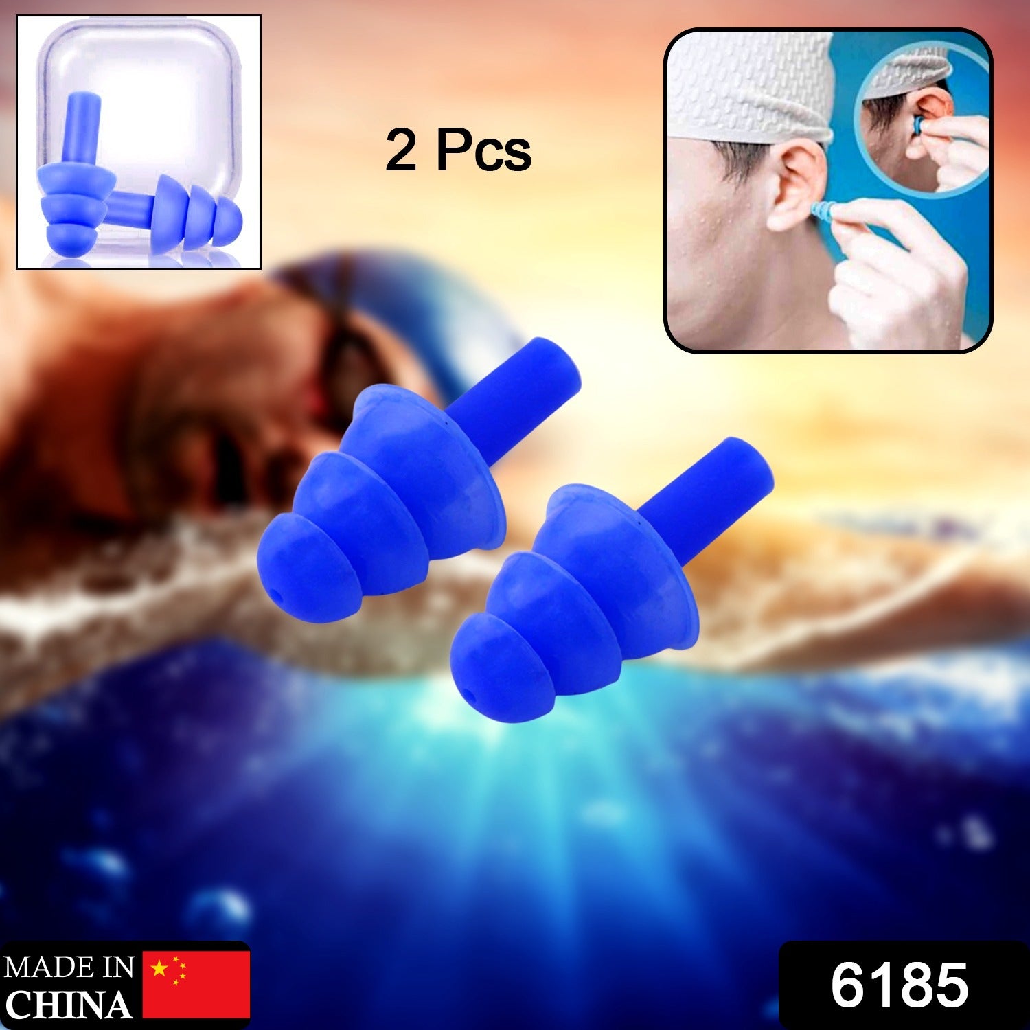 6185 Safety Ultra Soft Foam Ear Plugs Reusable Ear Plugs for Sleeping, Travel, Loud Noises, Work, Learning, Snoring (5000 Pc Moq)