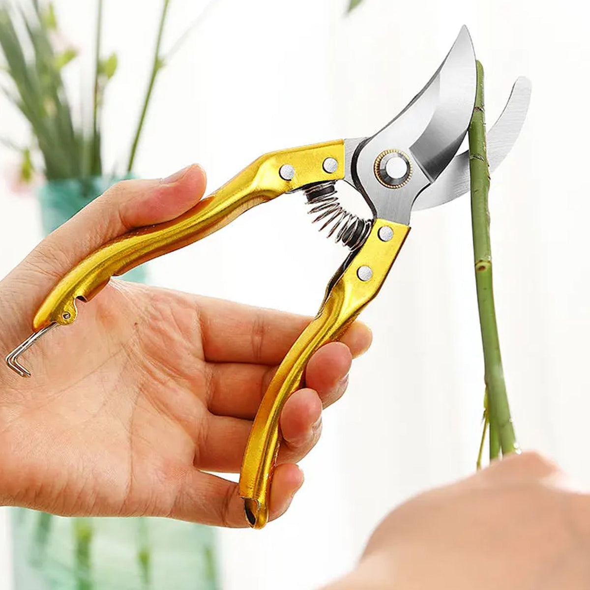 Gardening Tools - Garden Shears Pruners Scissor (1 Pc) (Stock:-1080)